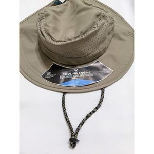 MISSION Cooling Booney Safari Hat UPF 50 3” Wide Brim Adjustable Fit Mesh design